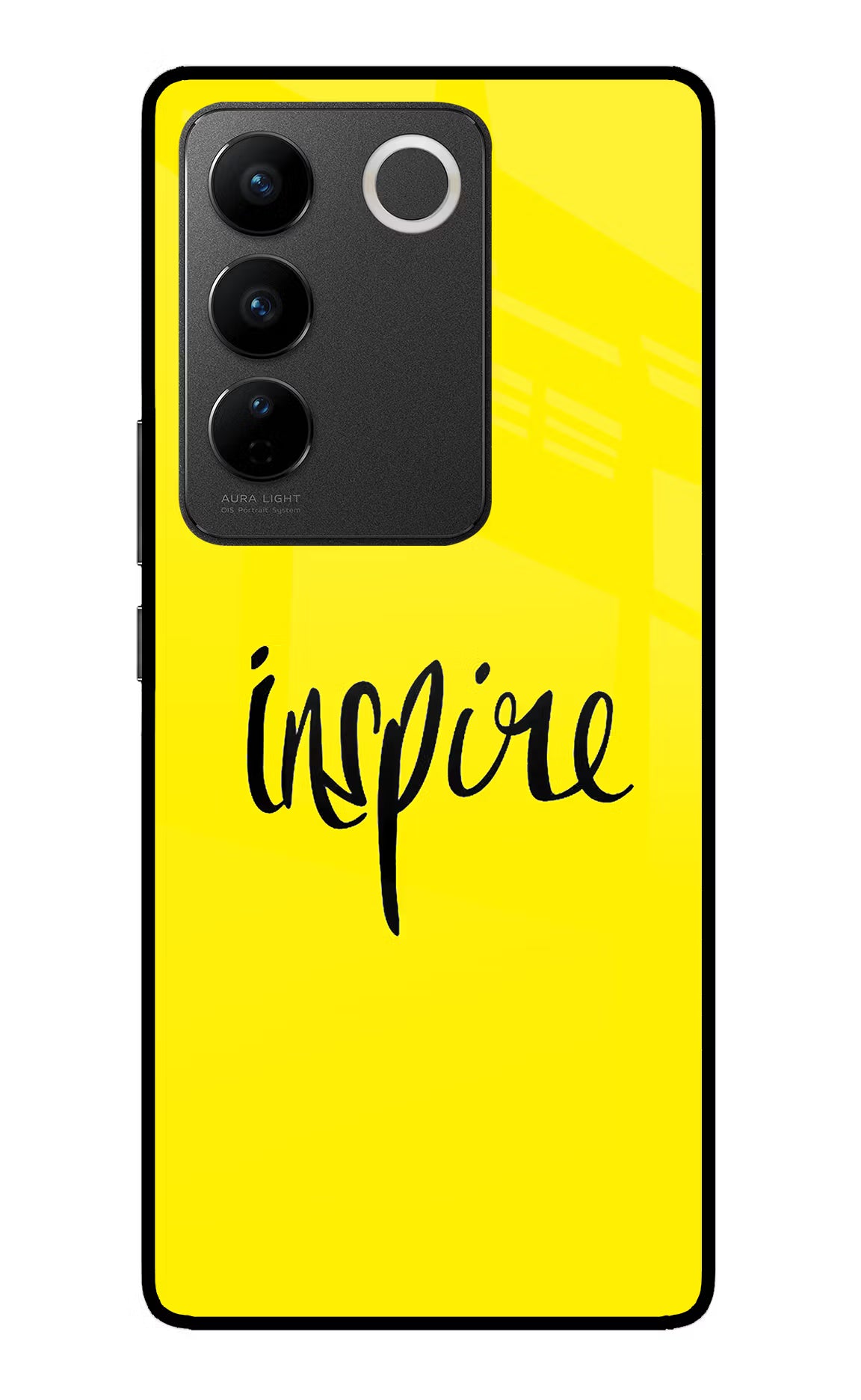Inspire Vivo V27/V27 Pro Glass Case Back Cover by Casekaro