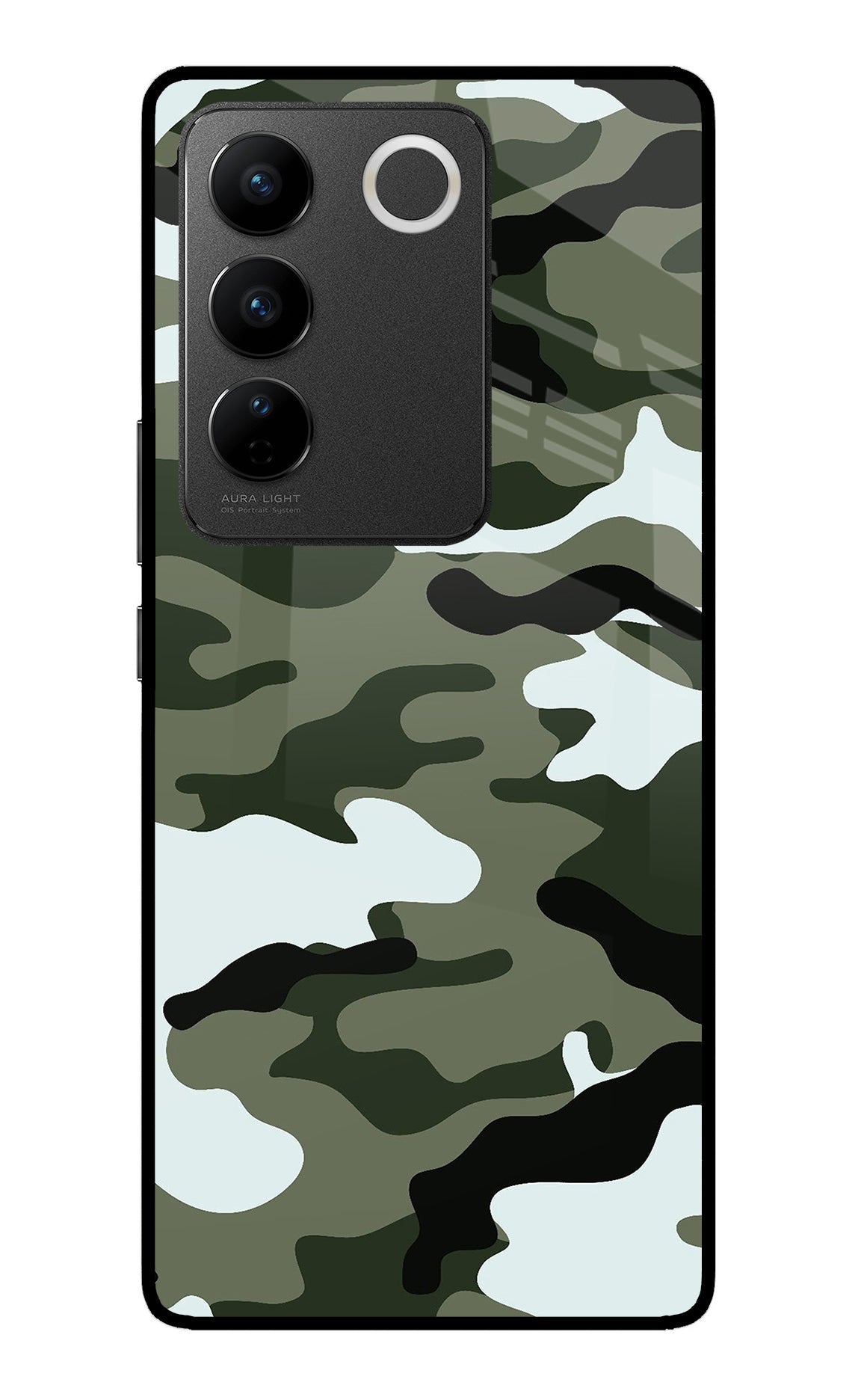 Camouflage Vivo V27/V27 Pro Back Cover