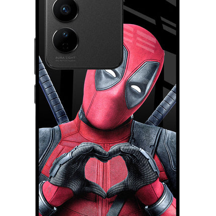 Deadpool Vivo V27/V27 Pro Glass Case