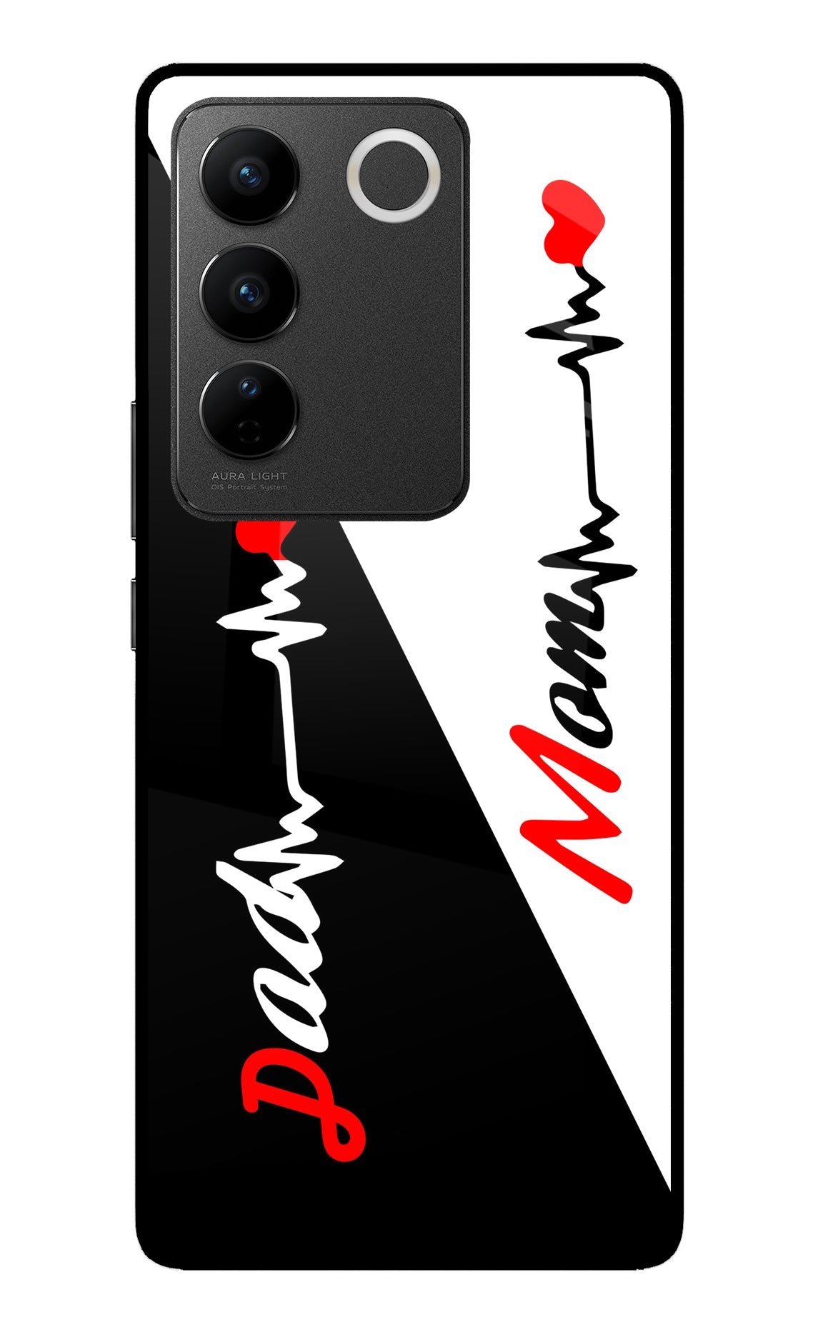 Dad Mom Vivo V27/V27 Pro Back Cover