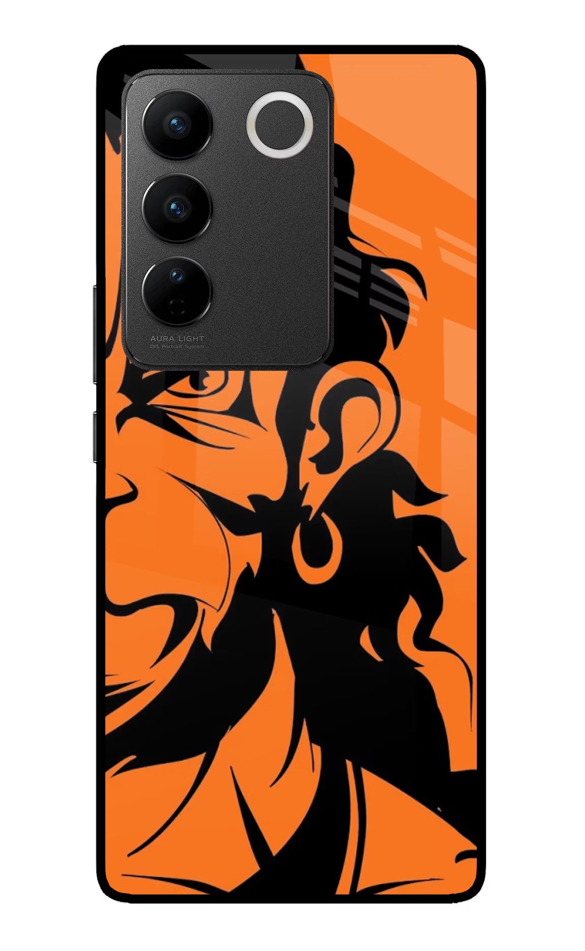 Hanuman Vivo V27/V27 Pro Glass Case Back Cover by Casekaro