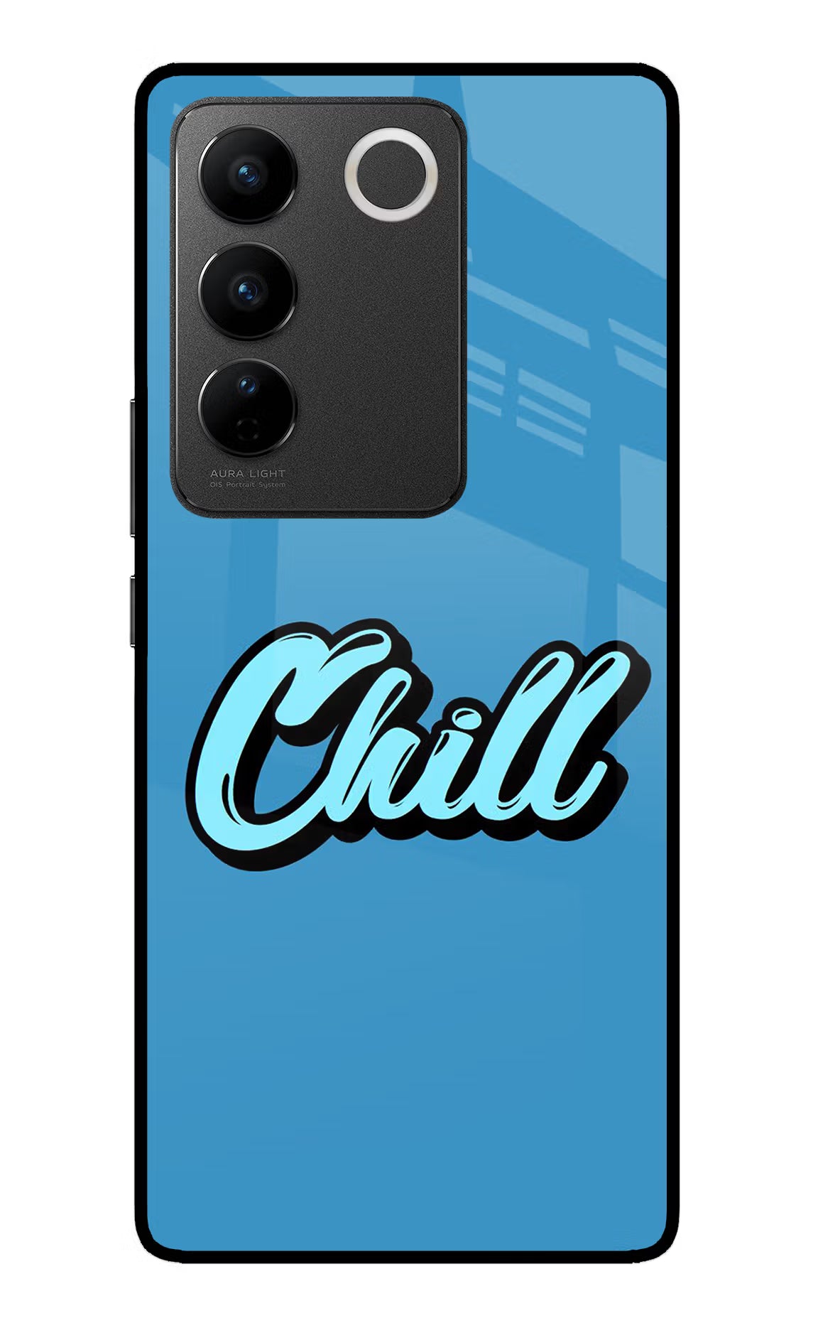 Chill Vivo V27/V27 Pro Glass Case Back Cover by Casekaro