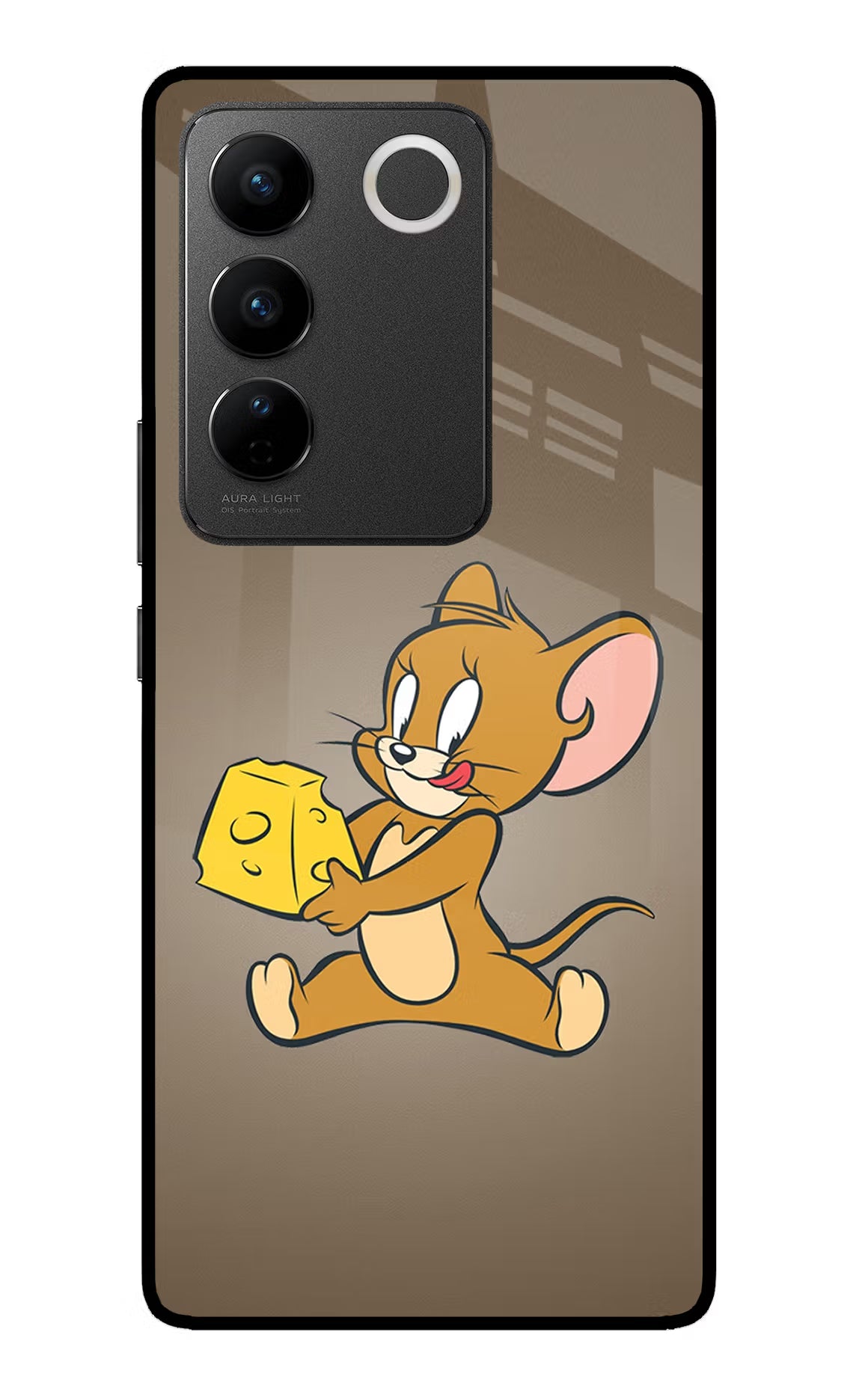 Jerry Vivo V27/V27 Pro Glass Case Back Cover by Casekaro
