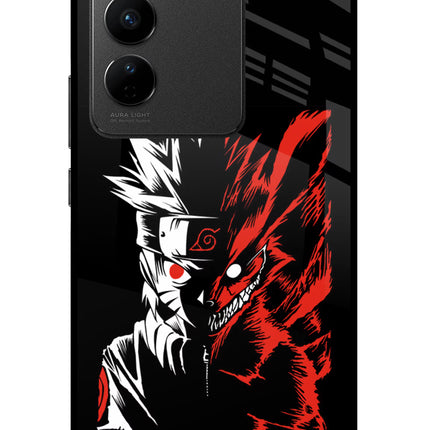 Naruto Two Face Vivo V27/V27 Pro Glass Case