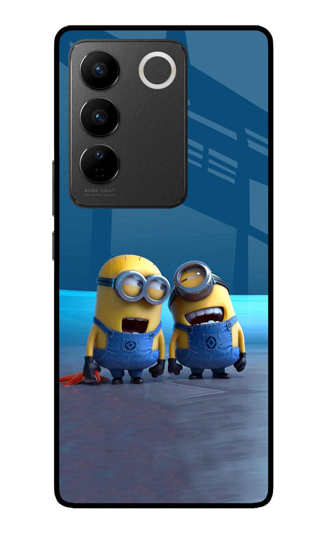 Minion Laughing Vivo V27/V27 Pro Back Cover