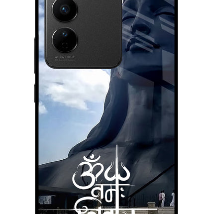Om Namah Shivay Vivo V27/V27 Pro Glass Case