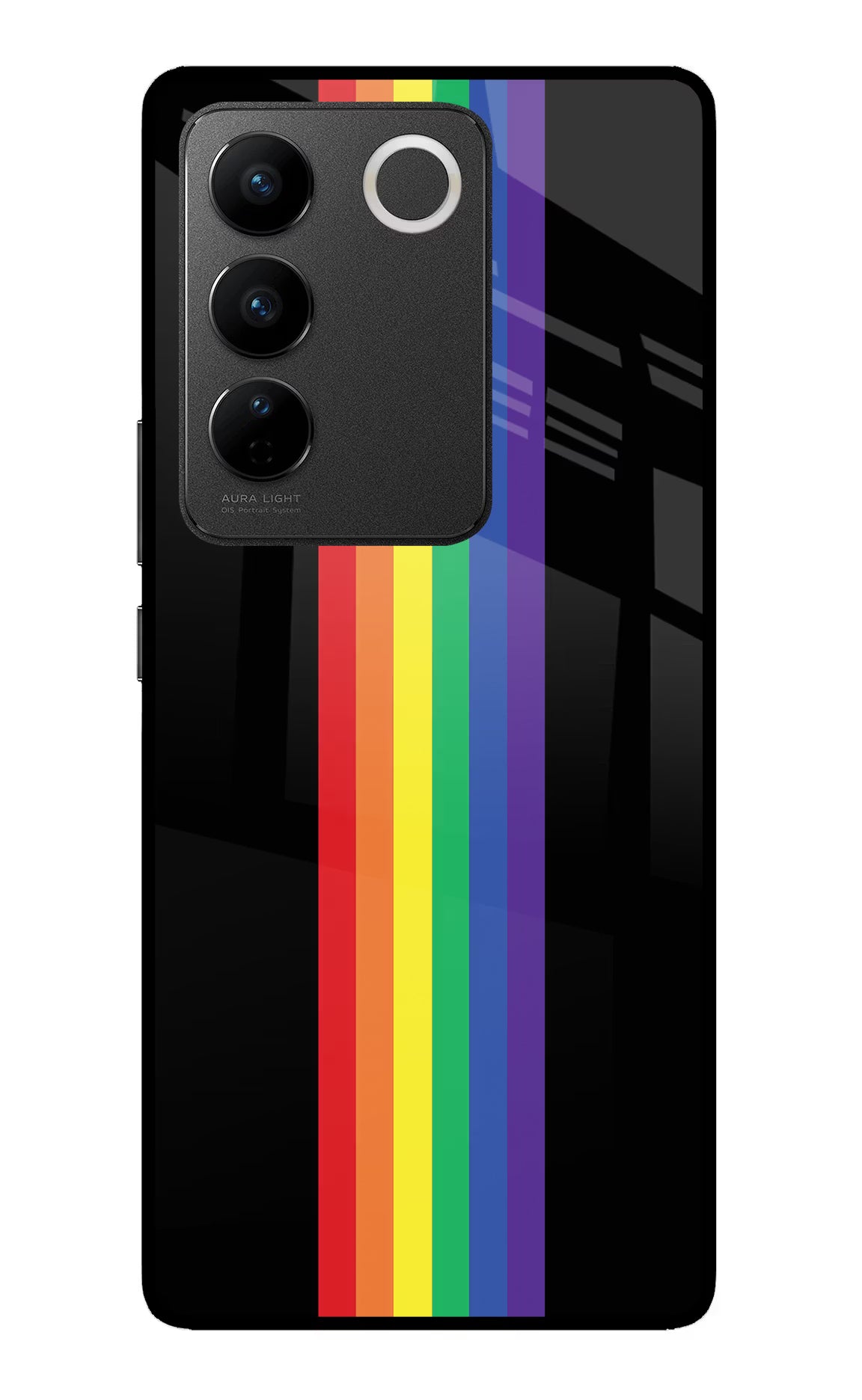 Pride Vivo V27/V27 Pro Glass Case Back Cover by Casekaro