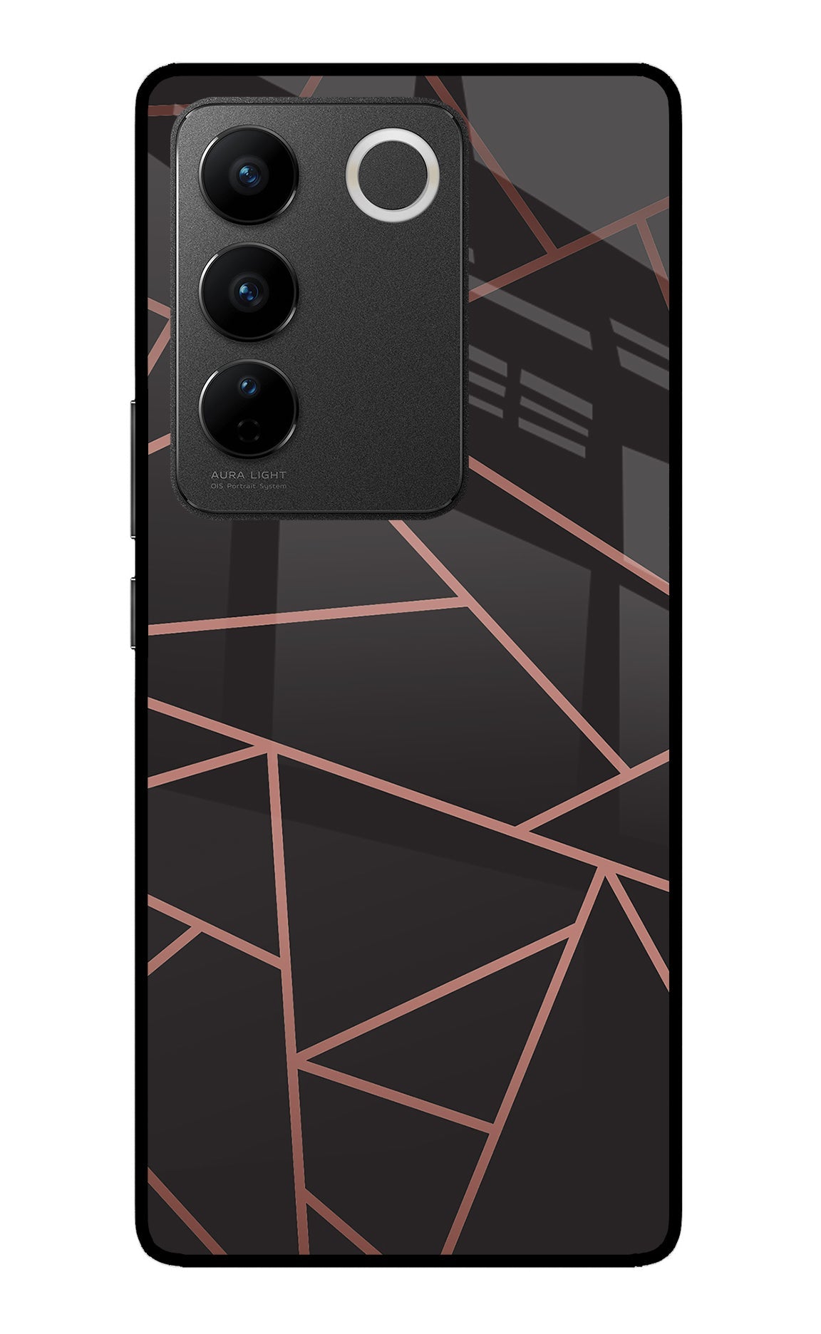 Geometric Pattern Vivo V27/V27 Pro Back Cover