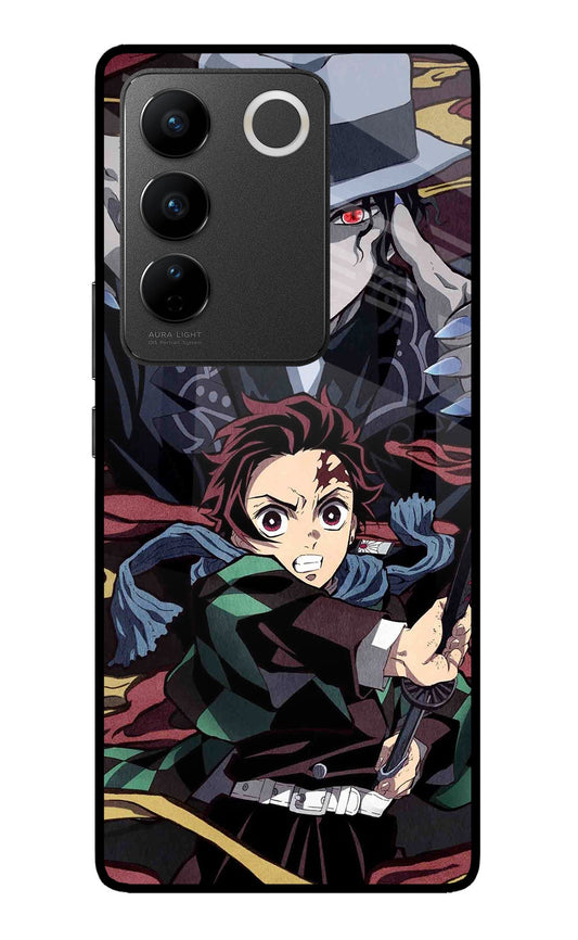 Demon Slayer Vivo V27/V27 Pro Glass Case