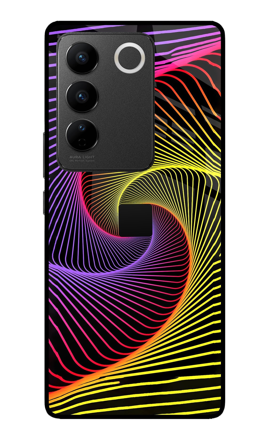 Colorful Strings Vivo V27/V27 Pro Back Cover