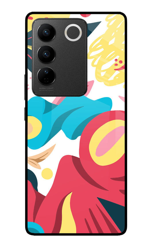 Trippy Art Vivo V27/V27 Pro Glass Case