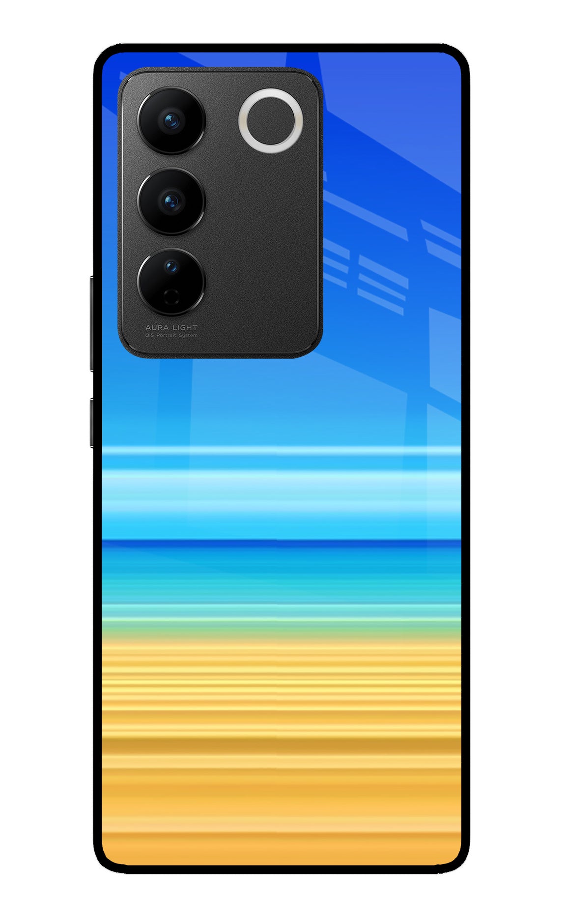 Beach Art Vivo V27/V27 Pro Back Cover