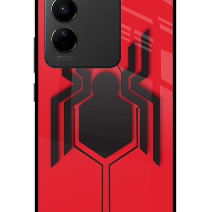 Spider Vivo V27/V27 Pro Glass Case Back Cover by Casekaro