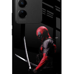 Deadpool Vivo V27/V27 Pro Glass Case