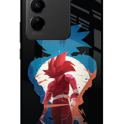 Goku Vivo V27/V27 Pro Glass Case