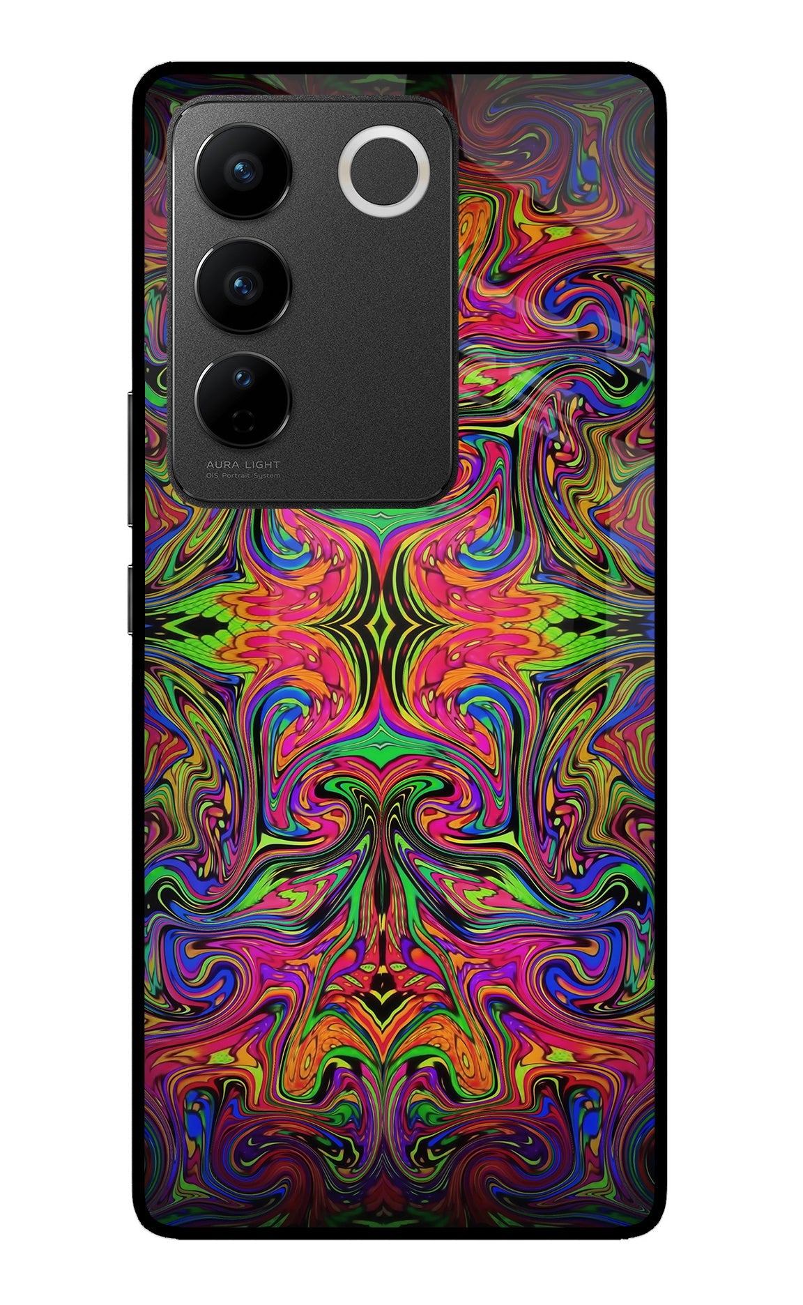 Psychedelic Art Vivo V27/V27 Pro Back Cover