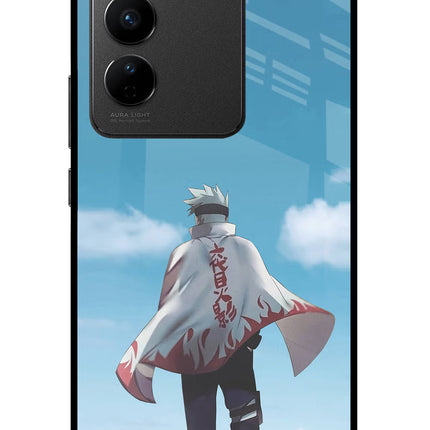 Kakashi Vivo V27/V27 Pro Glass Case Back Cover by Casekaro