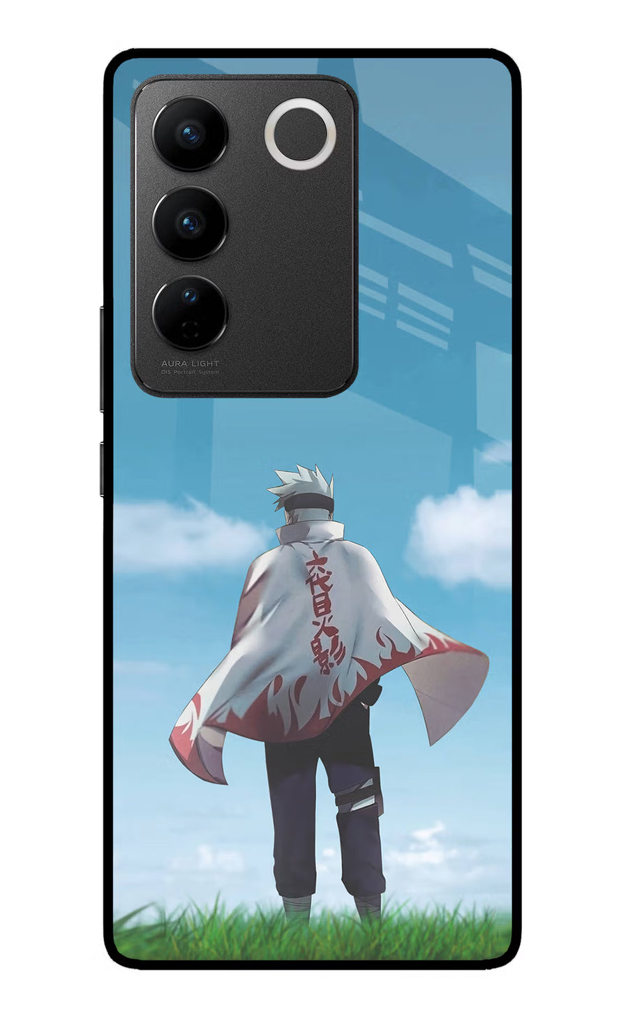 Kakashi Vivo V27/V27 Pro Back Cover, Glass case