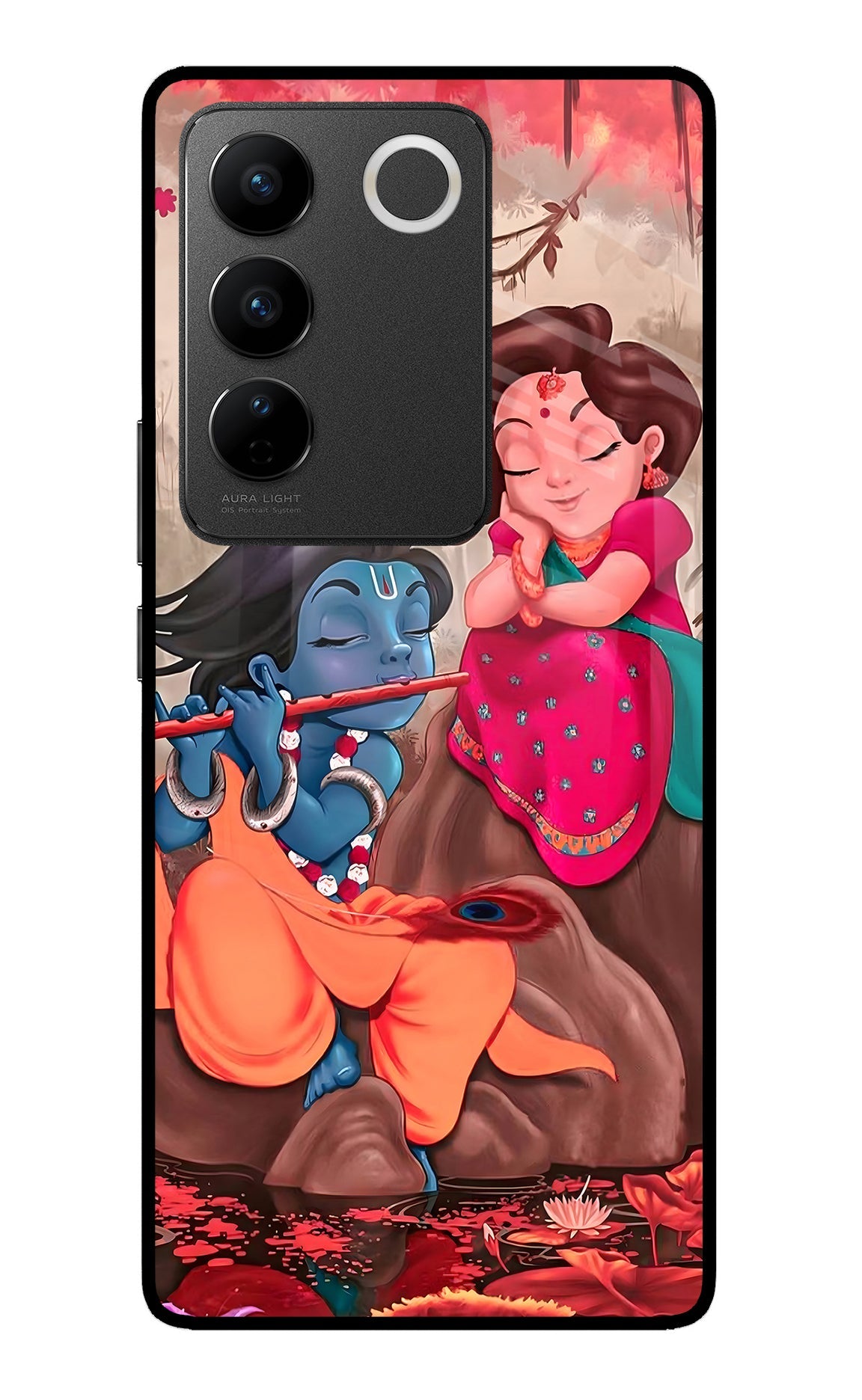 Radhe Krishna Vivo V27/V27 Pro Back Cover