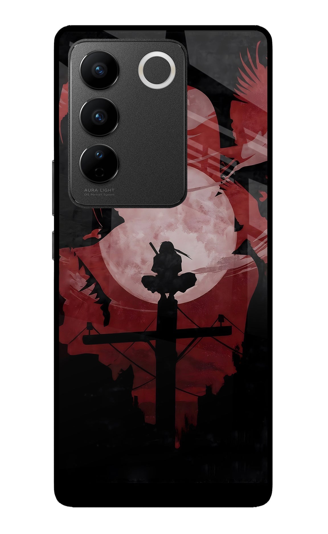 Naruto Anime Vivo V27/V27 Pro Glass Case