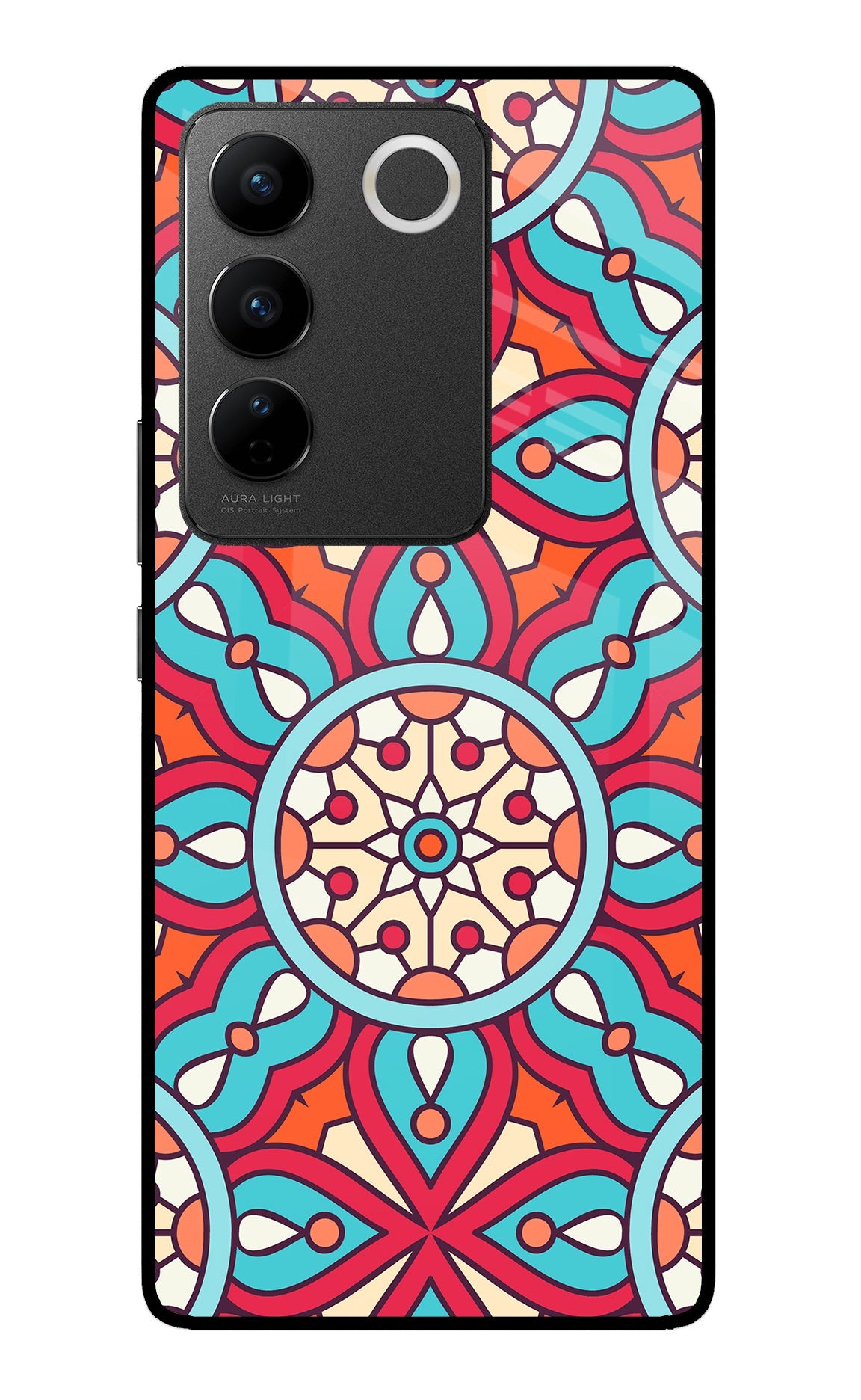 Mandala Geometric Vivo V27/V27 Pro Back Cover