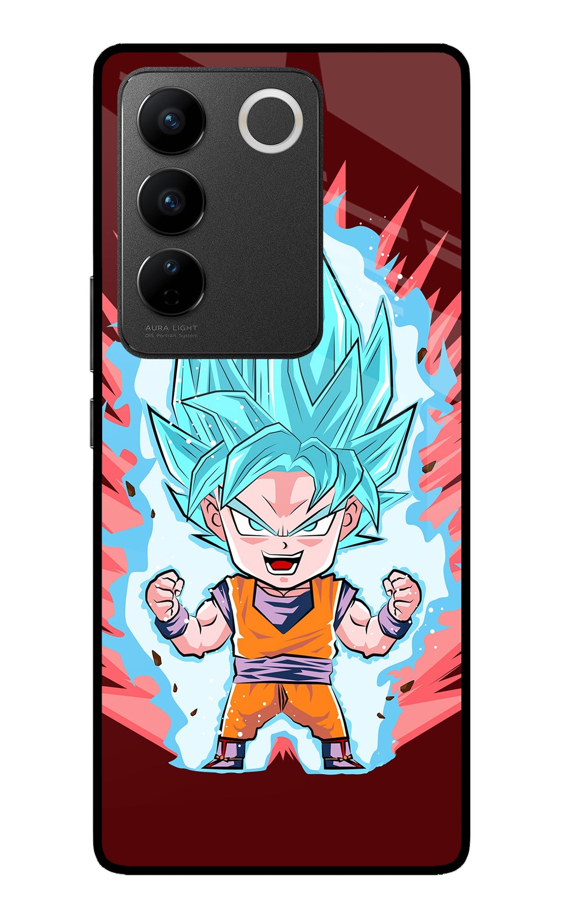 Goku Little Vivo V27/V27 Pro Back Cover