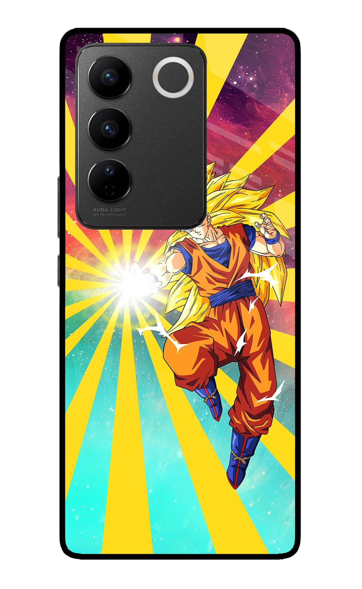 Goku Super Saiyan Vivo V27/V27 Pro Back Cover