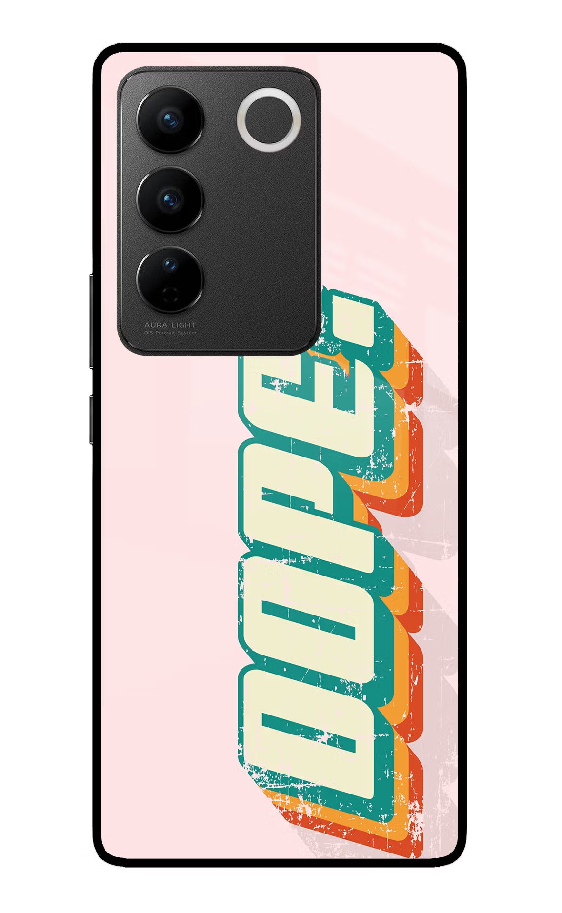 Dope Vivo V27/V27 Pro Glass Case Back Cover by Casekaro