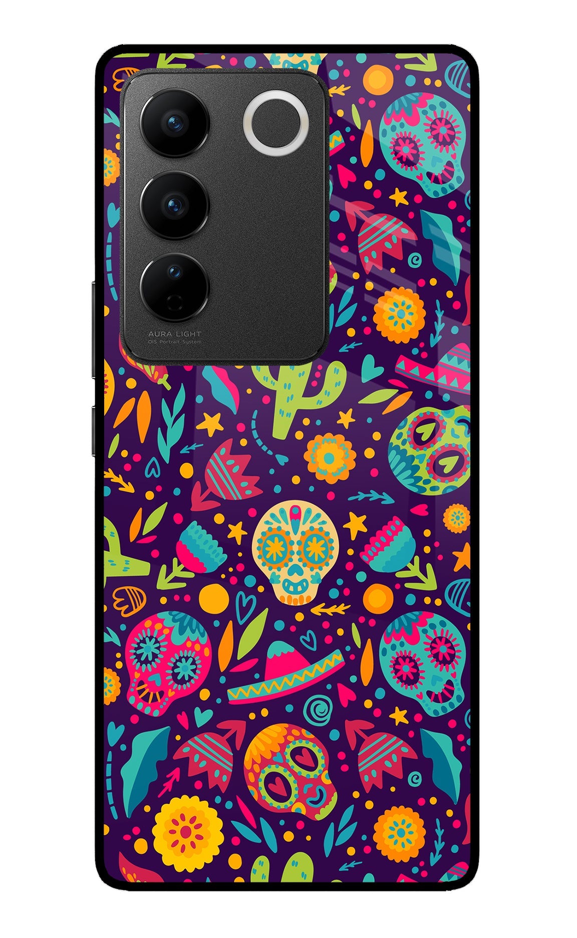 Mexican Design Vivo V27/V27 Pro Back Cover