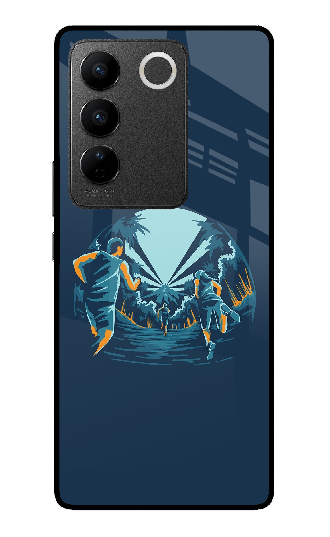 Team Run Vivo V27/V27 Pro Back Cover