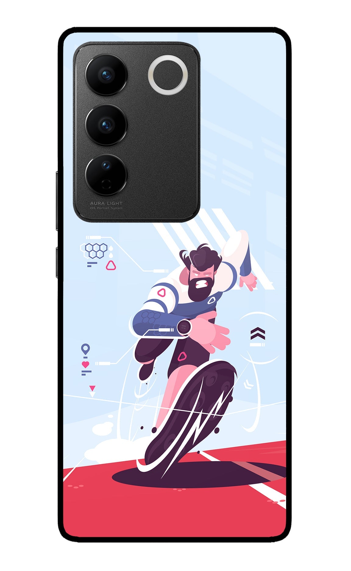 Run Pro Vivo V27/V27 Pro Back Cover