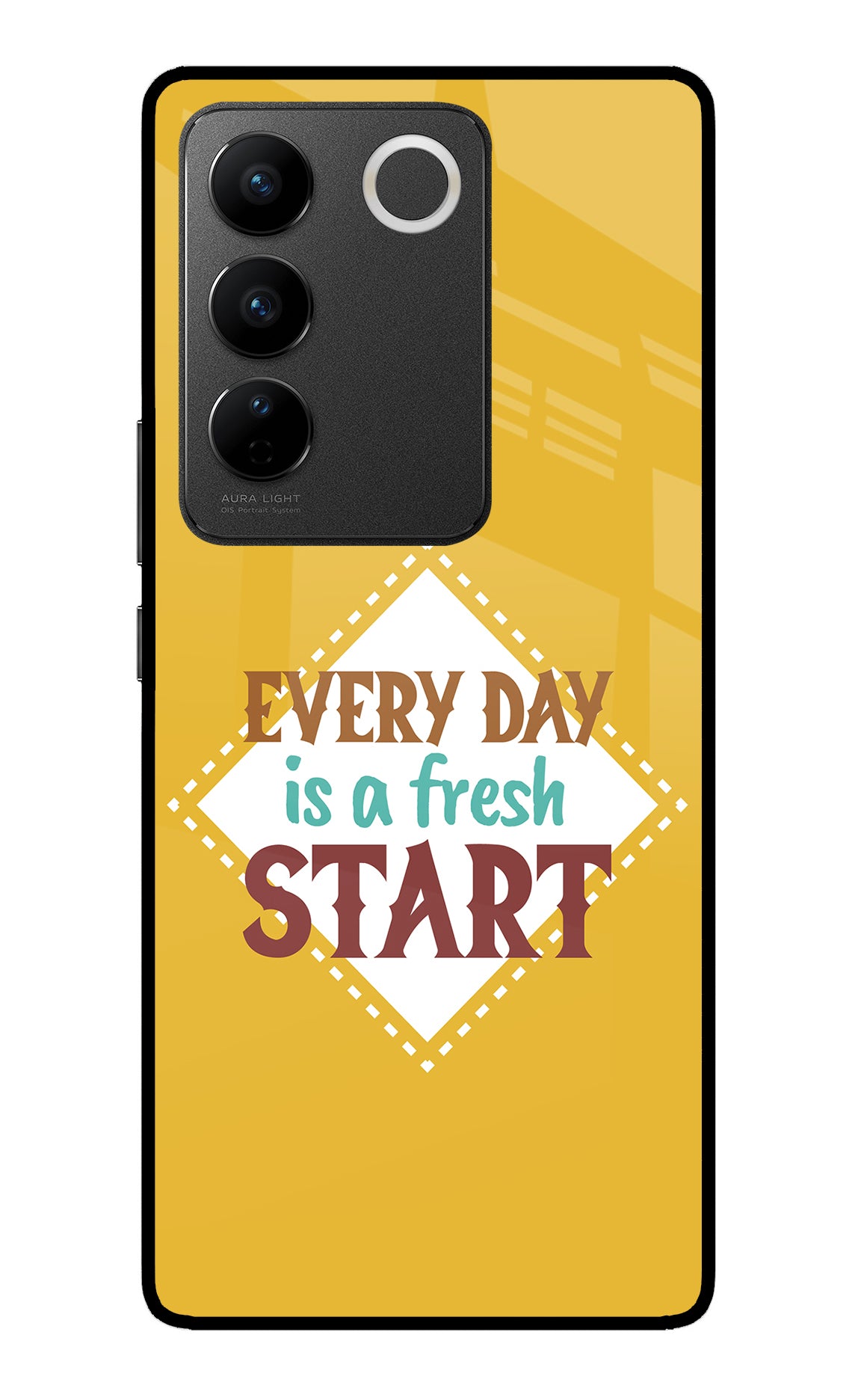 Every day is a Fresh Start Vivo V27/V27 Pro Back Cover