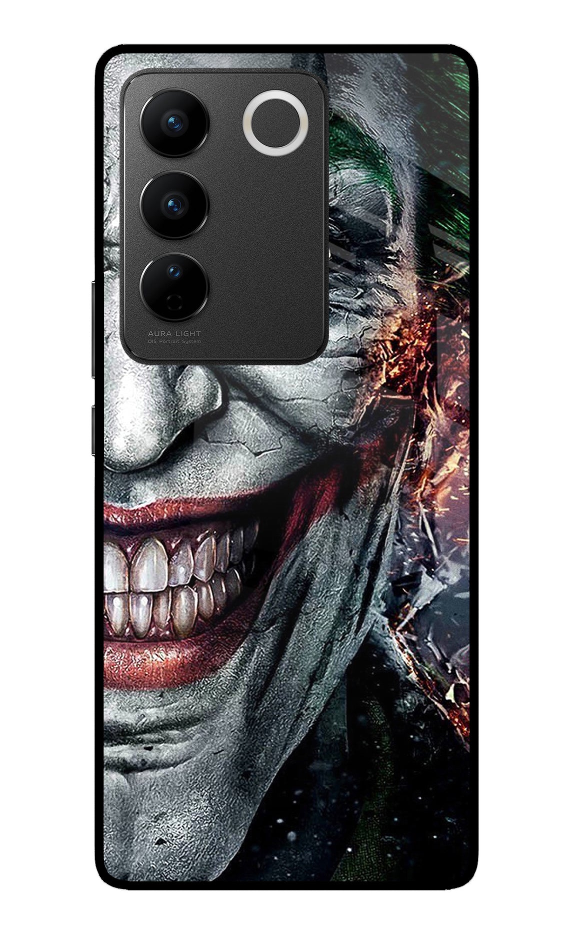 Joker Cam Vivo V27/V27 Pro Glass Case