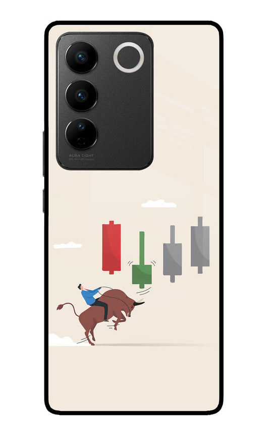 Bull Trading Momentum Vivo V27/V27 Pro Glass Case