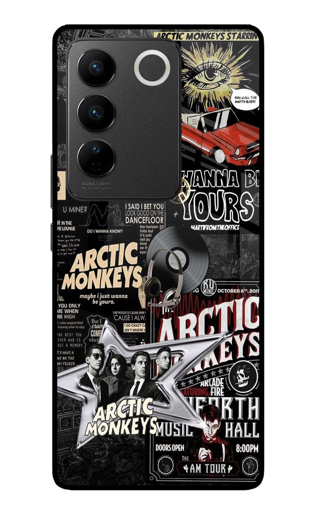 Arctic Monkeys Vivo V27/V27 Pro Glass Case