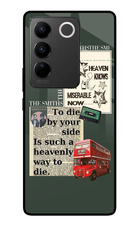 The Smiths Vivo V27/V27 Pro Glass Case