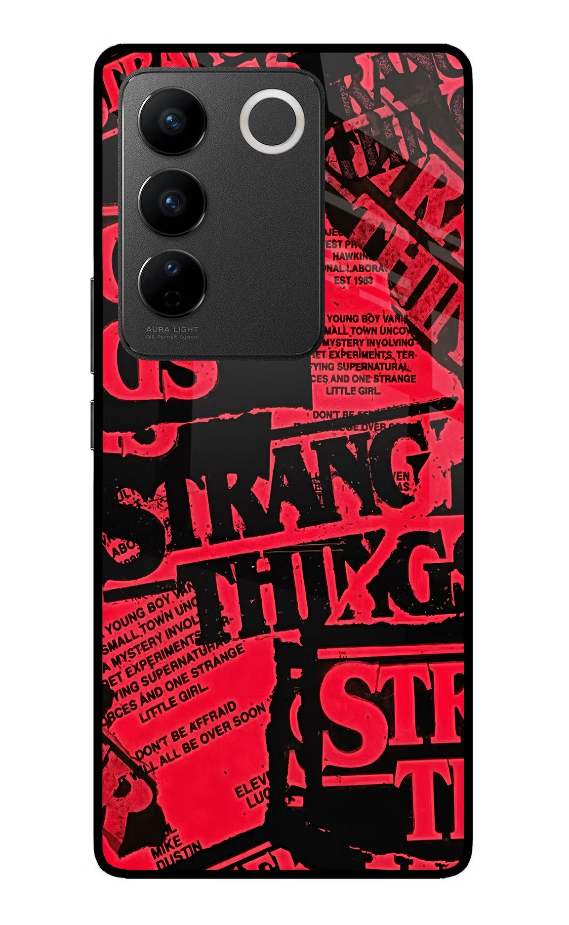 Ordinary Things Vivo V27/V27 Pro Glass Case Back Cover by Casekaro