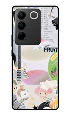 Softcore case Vivo V27/V27 Pro Glass Case