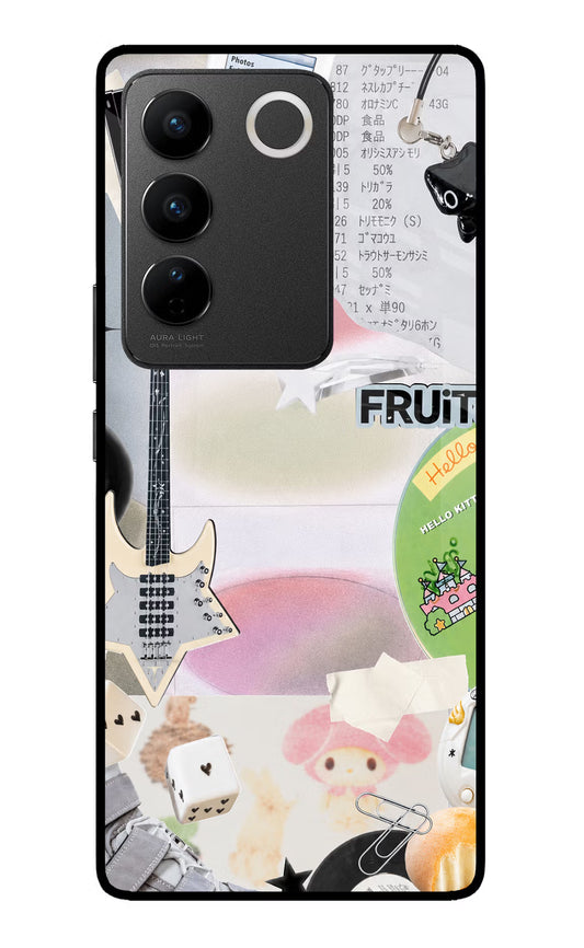 Softcore case Vivo V27/V27 Pro Glass Case