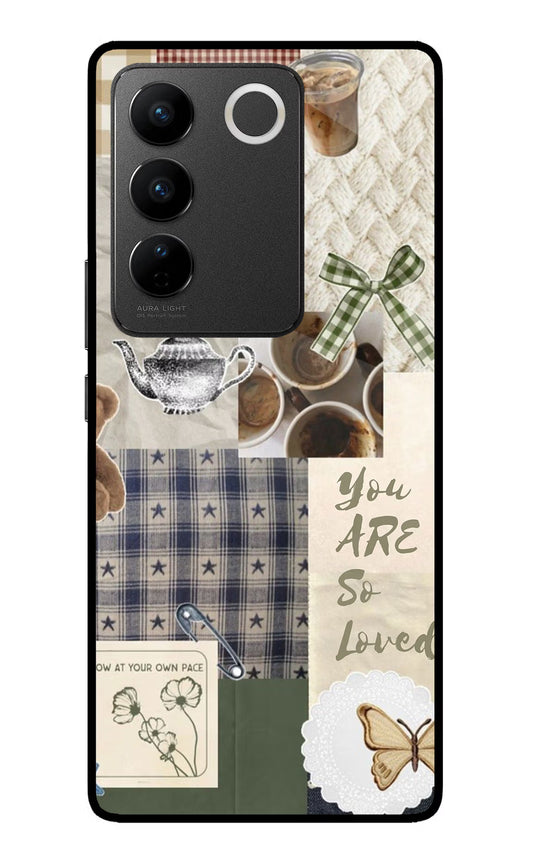 Cookie Vivo V27/V27 Pro Glass Case