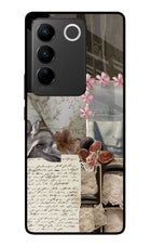 Midnight Sky Vivo V27/V27 Pro Glass Case