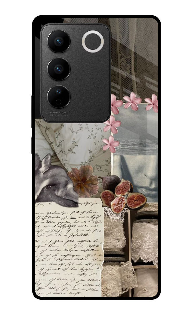 Midnight Sky Vivo V27/V27 Pro Glass Case