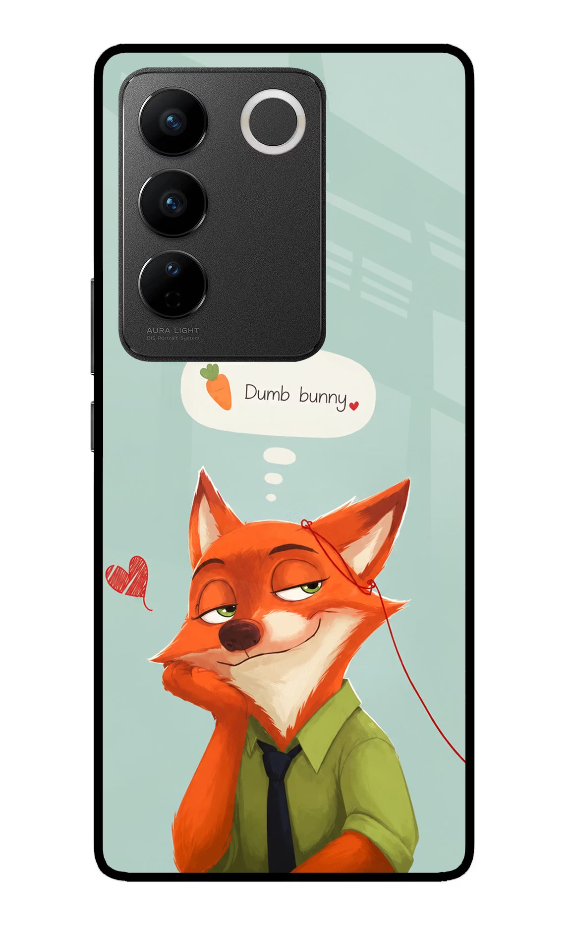 Nick Charm Vivo V27/V27 Pro Glass Case