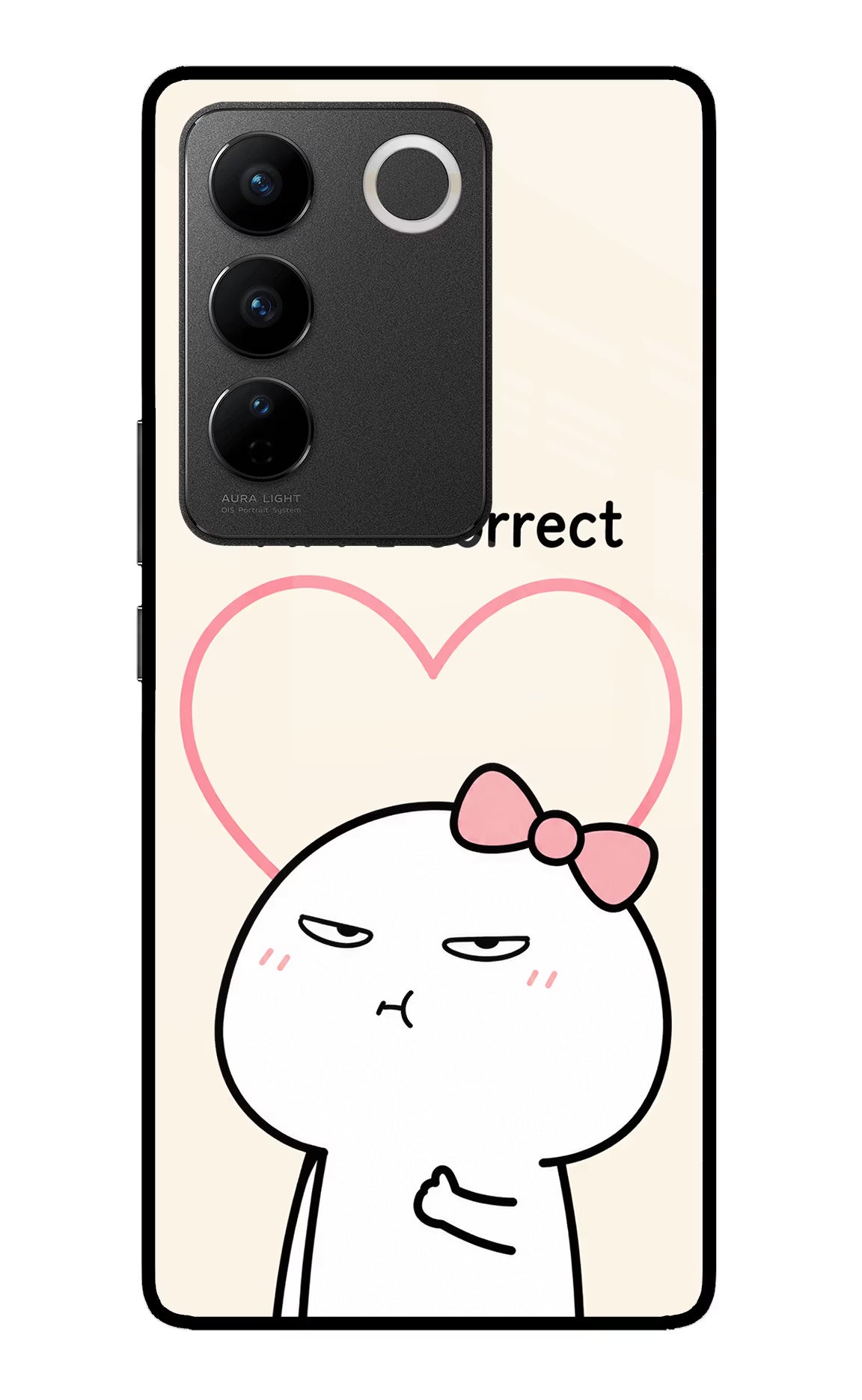 Always Right Vivo V27/V27 Pro Glass Case