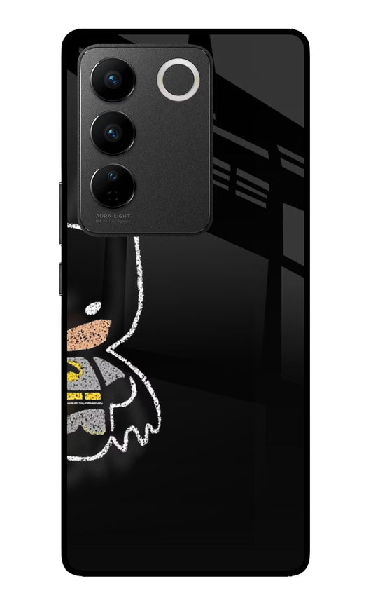 Bat Kitty Vivo V27/V27 Pro Glass Case