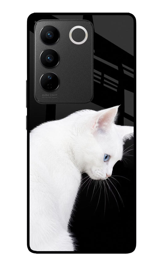 Snow Gaze Vivo V27/V27 Pro Glass Case