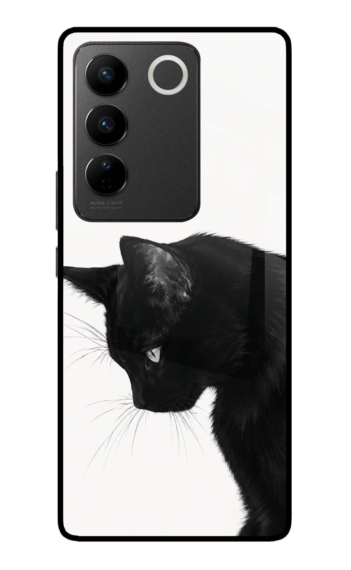 Shadow Gaze Vivo V27/V27 Pro Glass Case