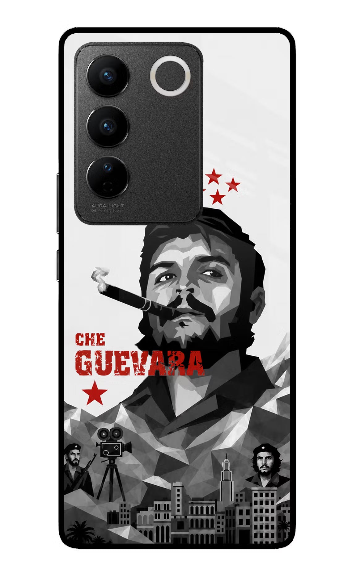 Che Guevara Iconic Vivo V27/V27 Pro Glass Case