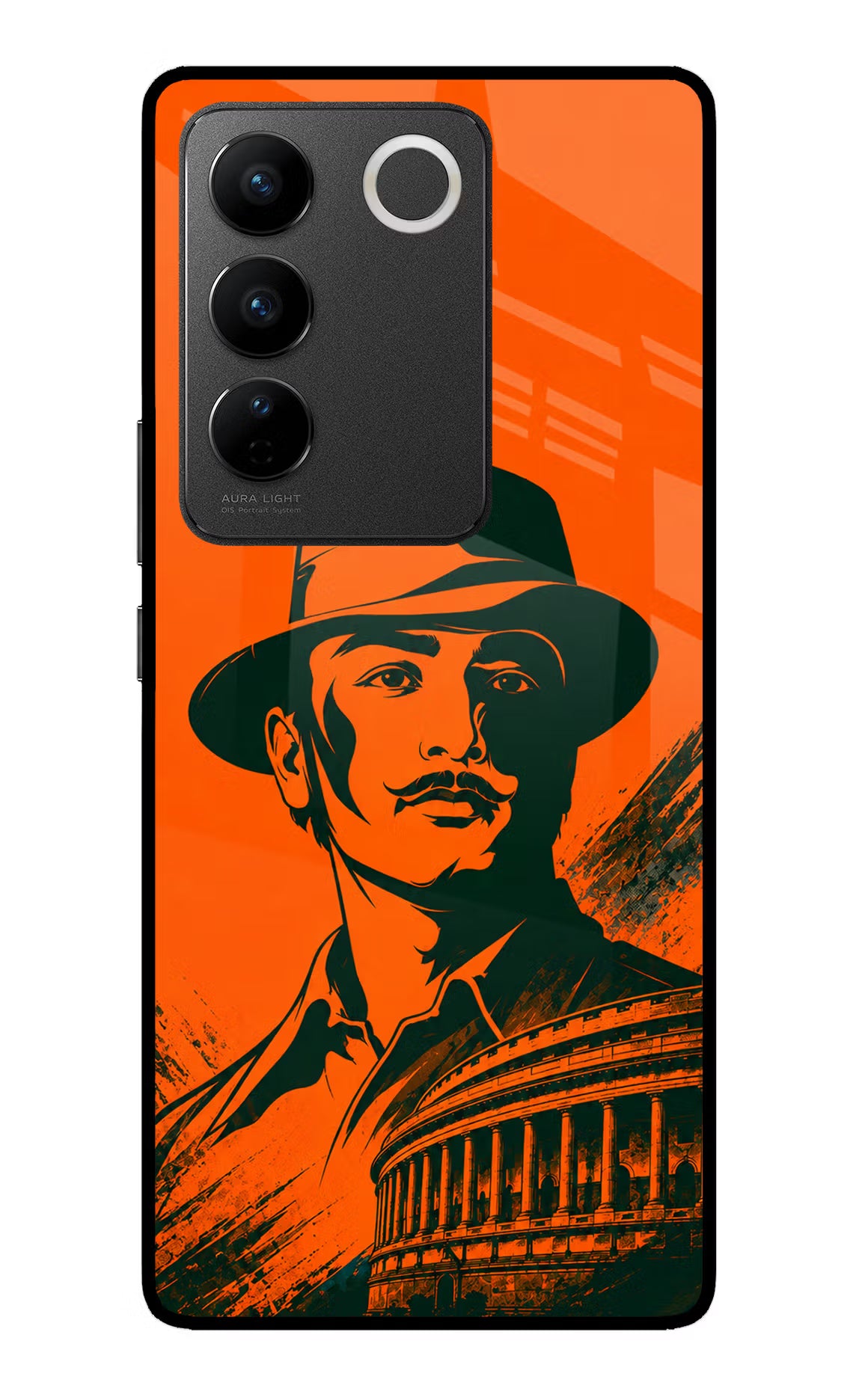 Bhagat Singh Legacy Vivo V27/V27 Pro Glass Case