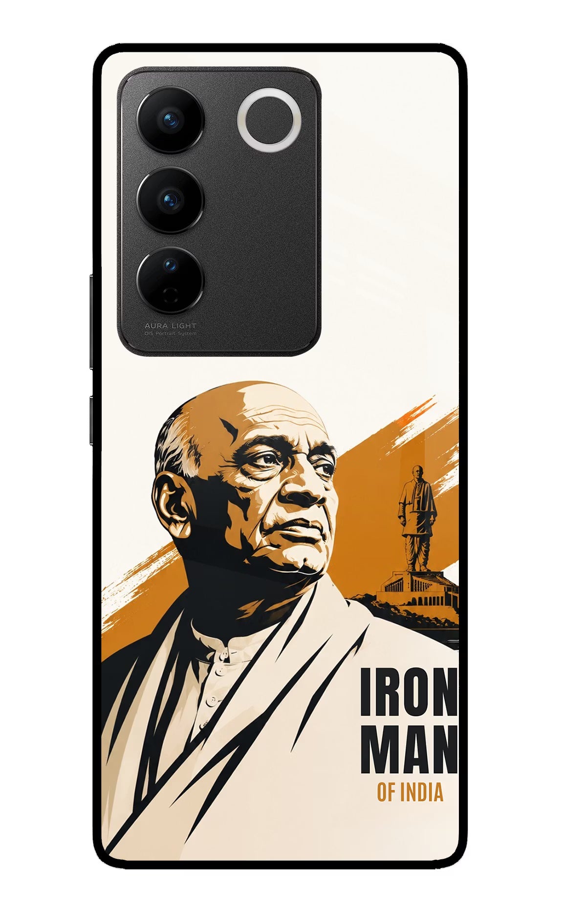 Chandrashekhar Azad Fearless Vivo V27/V27 Pro Glass Case